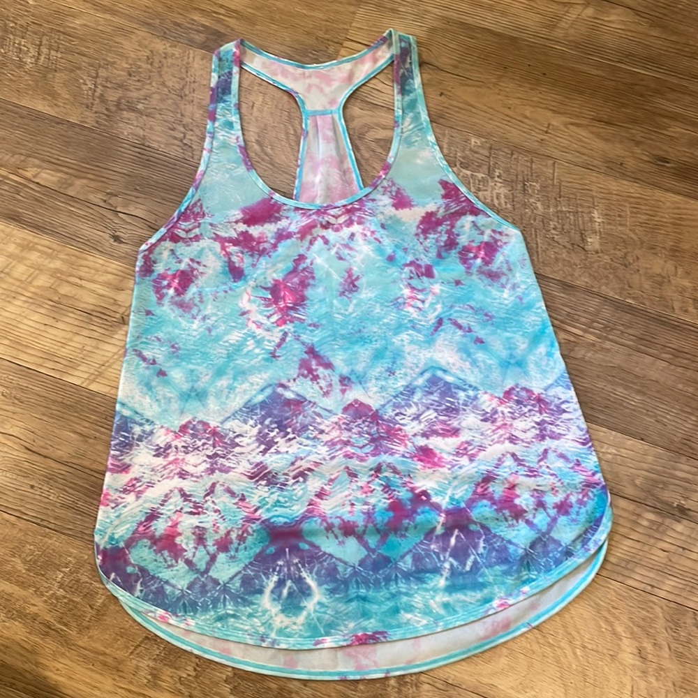 Lululemon Tie dye top